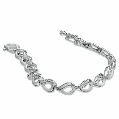 ブレスレット STONEHENgE U Lock Silver Bracelet s-l400.jpg
