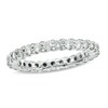 1 CT. T.W. Diamond Prong Eternity Wedding Band In 14K White Gold