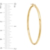 Thumbnail Image 2 of 45mm Polished Hoop Earrings in 14K Gold