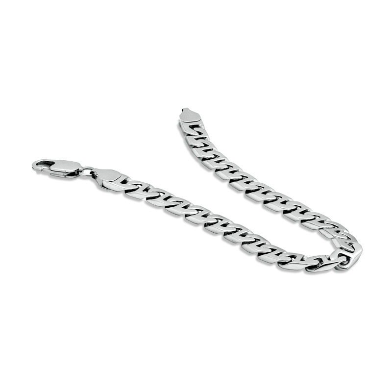 Main Image 2 of 7.0mm Mariner Necklace and Bracelet Set in Stainless Steel