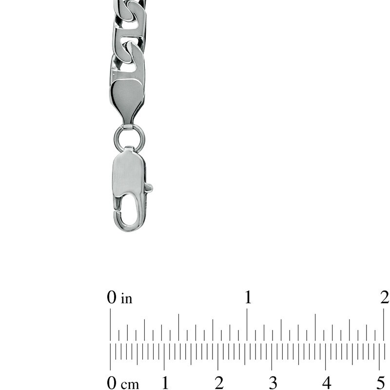 Main Image 3 of 7.0mm Mariner Necklace and Bracelet Set in Stainless Steel