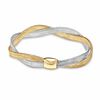 Thumbnail Image 0 of Flexible Twist Bangle in 14K Two-Tone Gold - 7.0"
