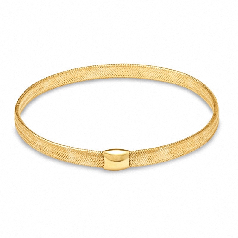 Main Image 1 of Flexible Bangle in 14K Gold - 7.0"
