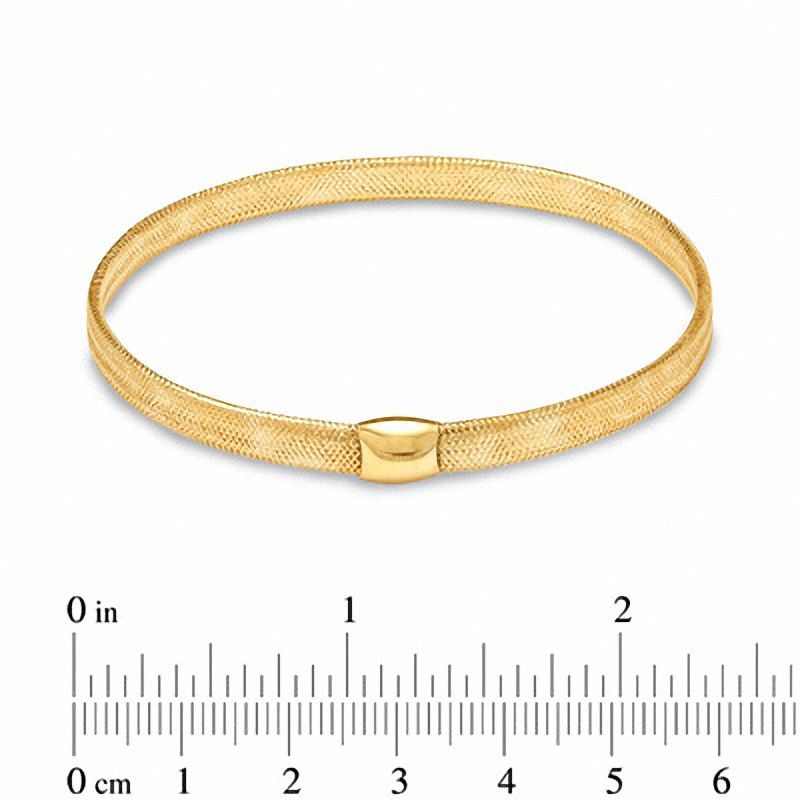Main Image 2 of Flexible Bangle in 14K Gold - 7.0"