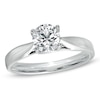 Thumbnail Image 0 of Celebration Ideal 1 CT. Diamond Solitaire Engagement Ring in 14K White Gold (J/I1)