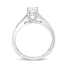 Thumbnail Image 5 of Celebration Ideal 1/2 CT. Certified Diamond Solitaire Engagement Ring in 14K White Gold (I/I1)