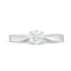 Thumbnail Image 6 of Celebration Ideal 1/2 CT. Certified Diamond Solitaire Engagement Ring in 14K White Gold (I/I1)
