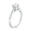 Thumbnail Image 2 of Celebration Ideal 3/4 CT. Certified Diamond Solitaire Engagement Ring in 14K White Gold (J/I1)