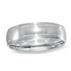 Thumbnail Image 0 of Men's 6.0mm Comfort Fit Wedding Band in 10K White Gold - Size 10