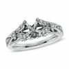 Thumbnail Image 1 of 1/4 CT. T.W. Diamond Filigree Semi-Mount in 14K White Gold