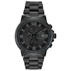 Thumbnail Image 1 of Men's Citizen Eco-Drive® Nighthawk Chronograph Black IP Watch with Black Dial (Model CA0295-58E)