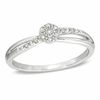 Thumbnail Image 0 of Cherished Promise Collection™ Diamond Accent Wonderland Promise Ring in Sterling Silver