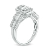 Thumbnail Image 2 of 1 CT. T.W. Multi-Baguette Diamond Frame Ring in 14K White Gold