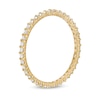 Thumbnail Image 3 of 1/2 CT. T.W. Diamond Eternity Wedding Band in 14K Gold