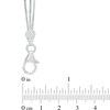 Thumbnail Image 2 of 4.5-8.0mm Freshwater Cultured Pearl Multi-Layered Necklace in Sterling Silver