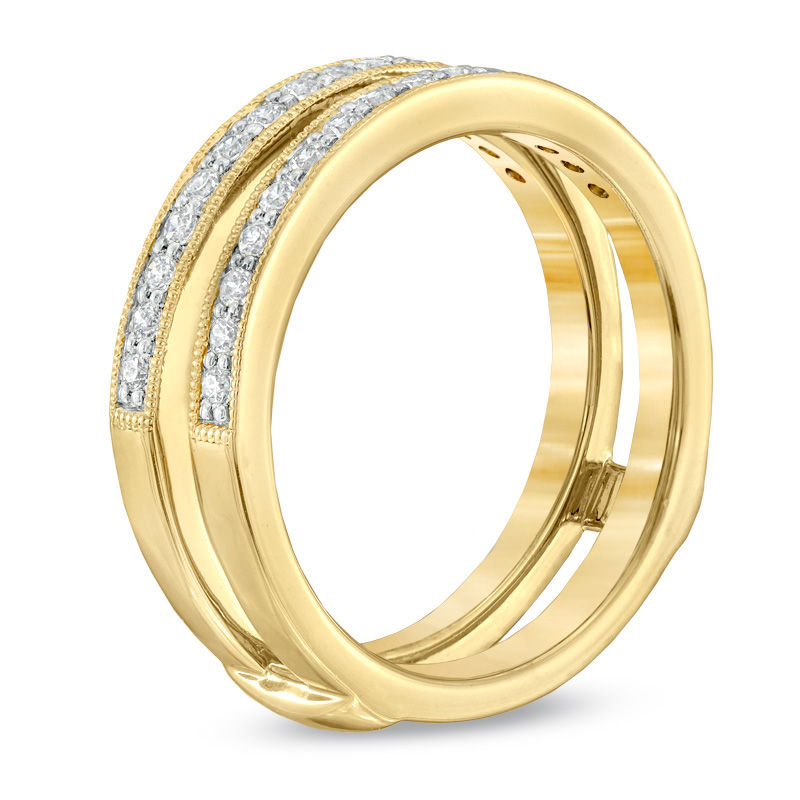 1/3 CT. T.W. Diamond Solitaire Enhancer in 14K Gold