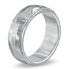 Thumbnail Image 1 of Triton Men's 8.0mm Step Edge Cobalt Wedding Band - Size 10