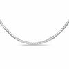 Thumbnail Image 1 of Ladies' 0.70mm Box Chain Necklace in Sterling Silver - 22"