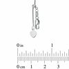 Thumbnail Image 2 of Ladies' 0.70mm Box Chain Necklace in Sterling Silver - 22"