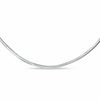 Thumbnail Image 1 of Ladies' 1.1mm Snake Chain Necklace in Sterling Silver - 16"