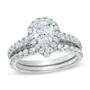 Thumbnail Image 0 of 1-3/4 CT. T.W. Pear-Shaped Diamond Bridal Set in 14K White Gold