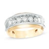 Thumbnail Image 0 of 1 CT. T.W. Diamond Five Stone Anniversary Band in 10K Two-Tone Gold