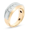 Thumbnail Image 1 of 1 CT. T.W. Diamond Five Stone Anniversary Band in 10K Two-Tone Gold
