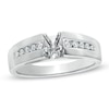 Thumbnail Image 0 of 1/4 CT. T.W. Diamond Semi-Mount in 14K White Gold