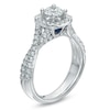 Thumbnail Image 2 of Vera Wang Love Collection 1 CT. T.W. Diamond Frame Engagement Ring in 14K White Gold