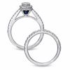 Thumbnail Image 1 of Vera Wang Love Collection 1 CT. T.W. Diamond Frame Bridal Set in 14K White Gold