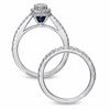 Thumbnail Image 2 of Vera Wang Love Collection 1 CT. T.W. Diamond Frame Bridal Set in 14K White Gold