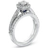 Thumbnail Image 2 of Vera Wang Love Collection 1 CT. T.W. Diamond Frame Bridal Set in 14K White Gold