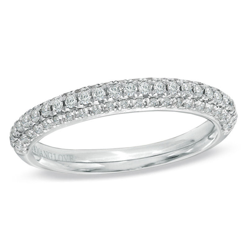 Vera Wang Love Collection 1/2 CT. T.W. Diamond Three Row
