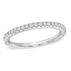 Thumbnail Image 1 of Vera Wang Love Collection 1/4 CT. T.W. Diamond Band in 14K White Gold