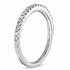 Thumbnail Image 2 of Vera Wang Love Collection 1/4 CT. T.W. Diamond Band in 14K White Gold