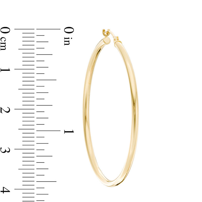 42.0mm Hoop Earrings in 14K Gold