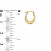 Thumbnail Image 2 of Child's Polished Hoop Earrings in 14K Gold