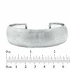 Thumbnail Image 2 of Sterling Silver 20.8mm Shimmer Cuff - 7.5"