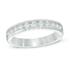 1/2 CT. T.W. Certified Diamond Anniversary Band in 14K White Gold (I/SI2)