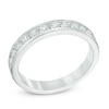 1/2 CT. T.W. Certified Diamond Anniversary Band in 14K White Gold (I/SI2)