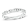 Thumbnail Image 0 of 1/4 CT. T.W. Certified Diamond Anniversary Band in 14K White Gold (I/SI2)