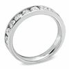 Thumbnail Image 1 of 1 CT. T.W. Certified Canadian Diamond Anniversary Band in 14K White Gold (I/I1)