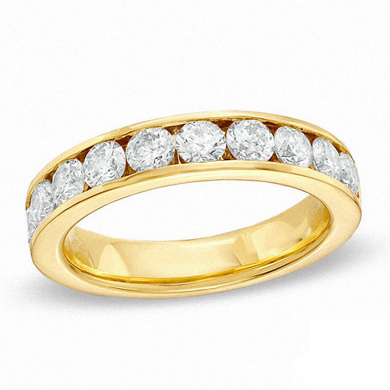 1 CT. T.W. Certified Canadian Diamond Anniversary Band in 14K Gold (I/I1)