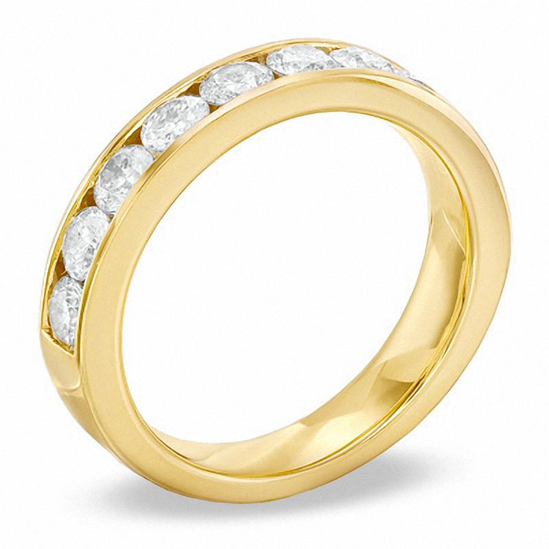 1 CT. T.W. Certified Canadian Diamond Anniversary Band in 14K Gold (I/I1)