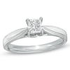 Thumbnail Image 0 of Celebration Ideal 1/2 CT. Princess-Cut Diamond Solitaire Engagement Ring in 14K White Gold (J/I1)