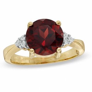 garnet gem rings