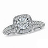 Thumbnail Image 1 of Vera Wang Love Collection 2 CT. T.W. Diamond Frame Engagement Ring in 14K White Gold