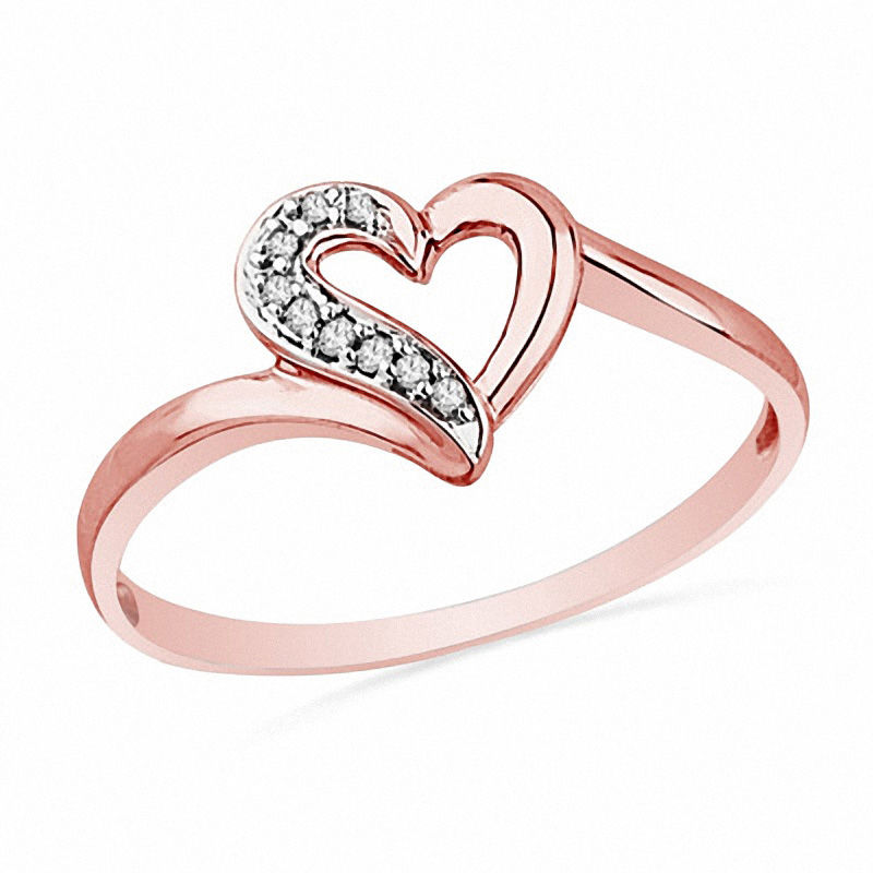 Chatelaine Heart Ring in 18K Yellow Gold, 7mm | David Yurman