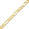 Thumbnail Image 0 of Men's 7.0mm Figaro Chain Bracelet in Solid 14K Gold - 8.5"