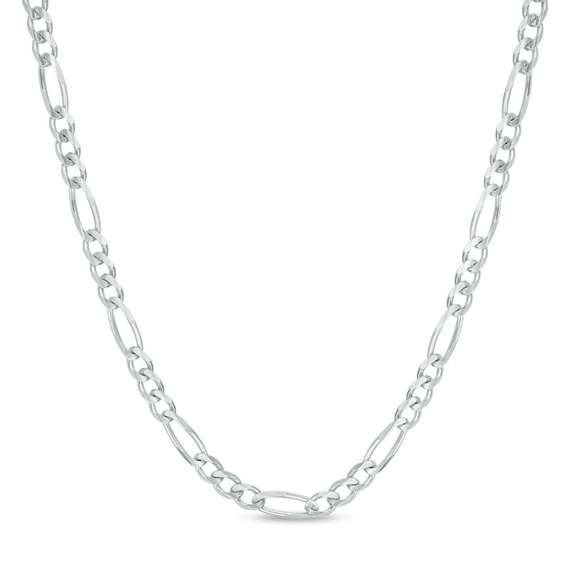 Zales Men's 12.0mm Curb Chain Necklace in Stainless Steel - 22